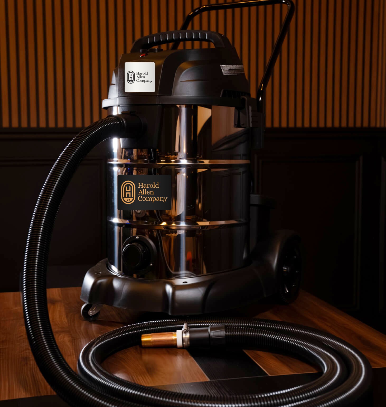 Dual Vac with drain hose and brass adapter