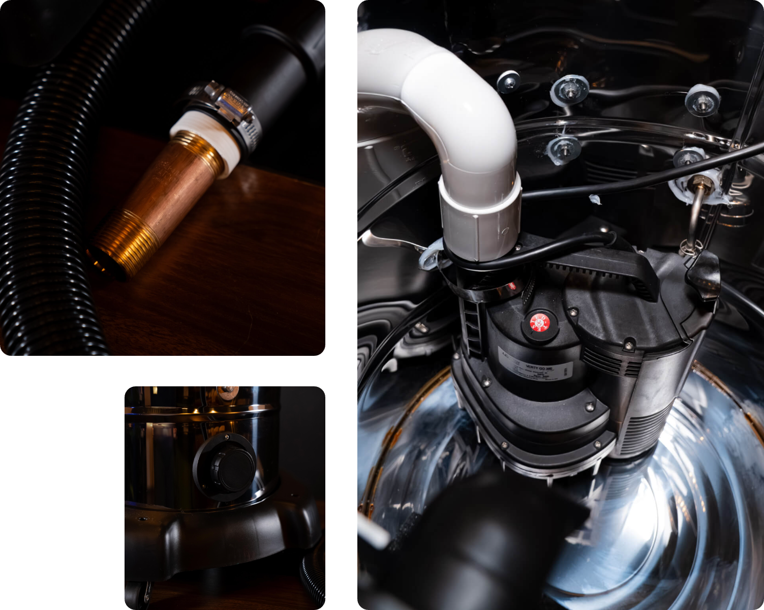 Dual Vac water-removal unit